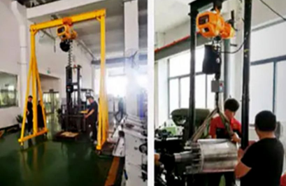 四不像現(xiàn)身工廠車間，專業(yè)人士稱之為工位智能提升機(jī)
